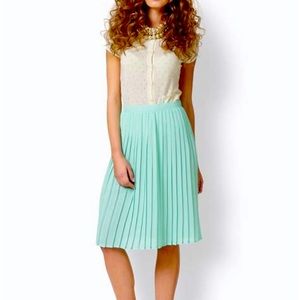 Chelsea28 Mint Green Skirt